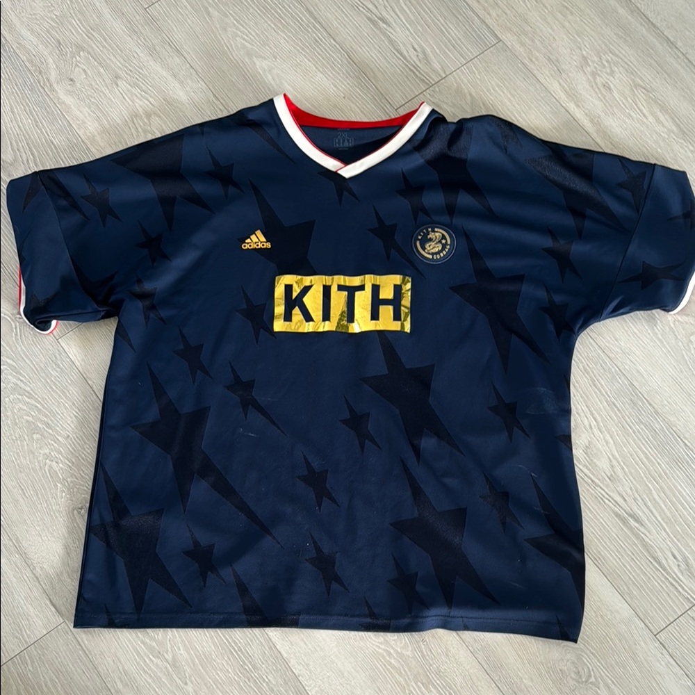 KITH x Adidas Navy Star Jersey